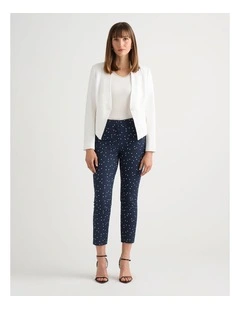 Liliosa Linen Blend Jacket in Ivory