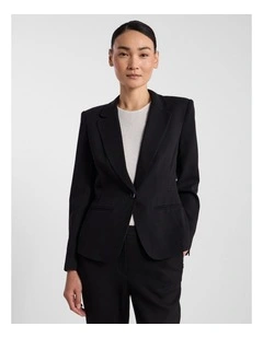 Edna Suit Blazer in Black