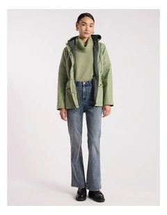 Camryn Reversible Anorak in Mojito Green/Nori Green