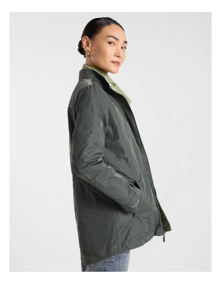 Camryn Reversible Anorak in Mojito Green/Nori Green image 2