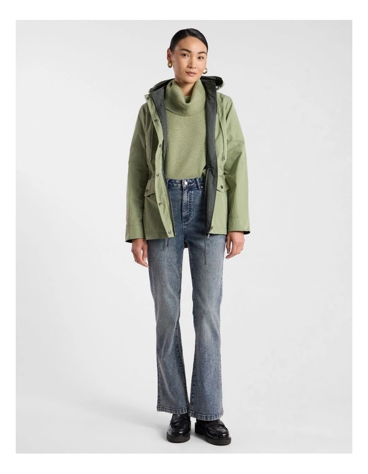 Camryn Reversible Anorak in Mojito Green/Nori Green image 3