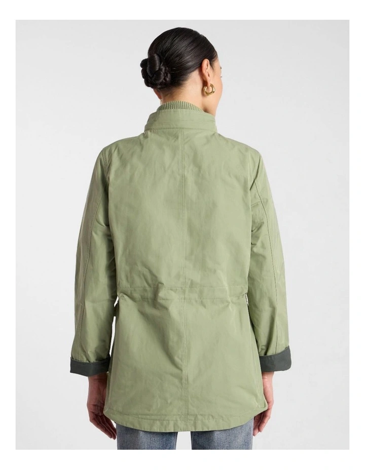 Camryn Reversible Anorak in Mojito Green/Nori Green image 4
