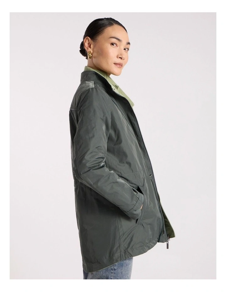 Camryn Reversible Anorak in Mojito Green/Nori Green image 4