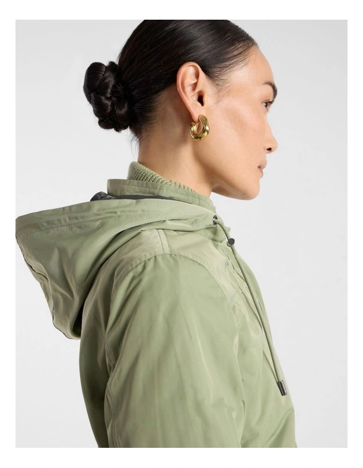 Camryn Reversible Anorak in Mojito Green/Nori Green image 5