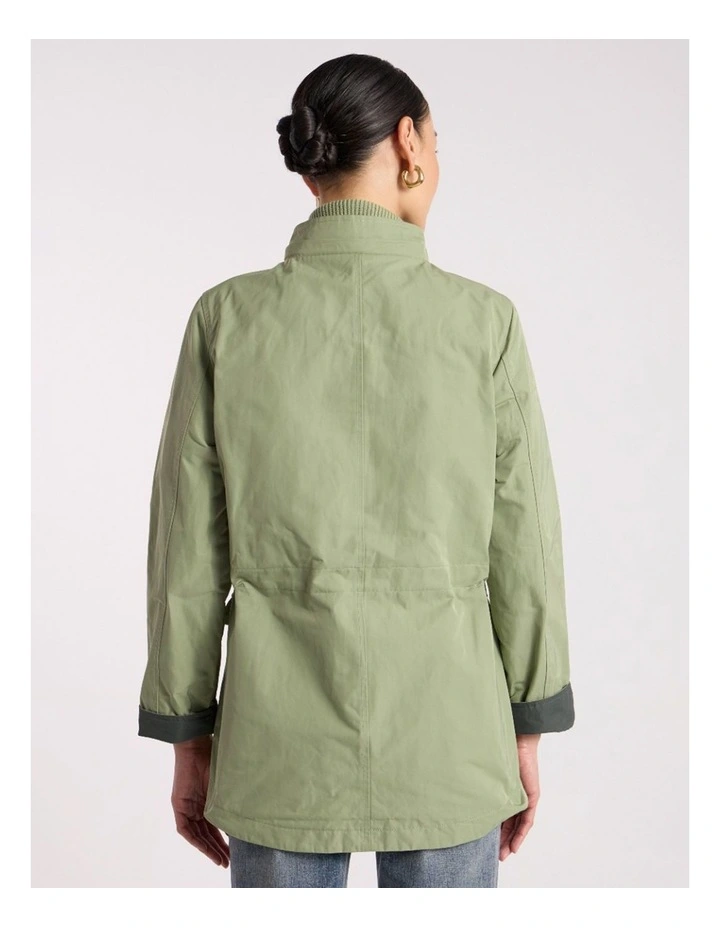 Camryn Reversible Anorak in Mojito Green/Nori Green image 6