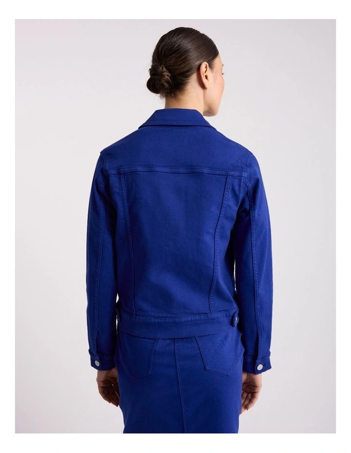 Aspen Denim Jacket in Ocean Blue image 5