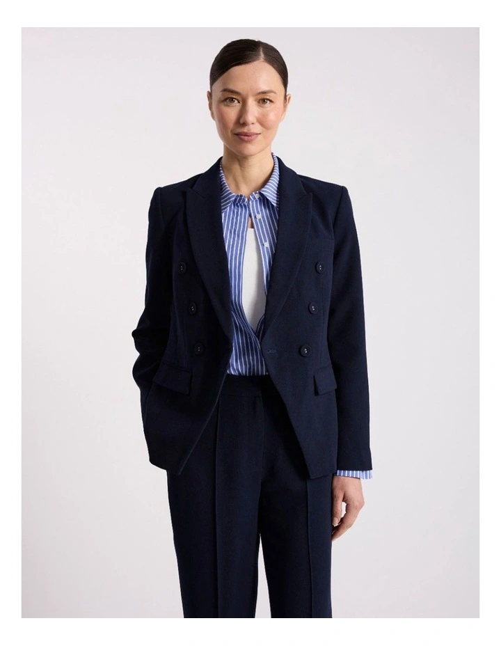 Braxton Blazer in Navy image 2