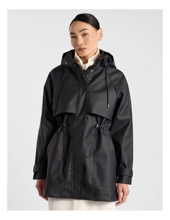 Lima Pvc Windbreaker in Black image 1
