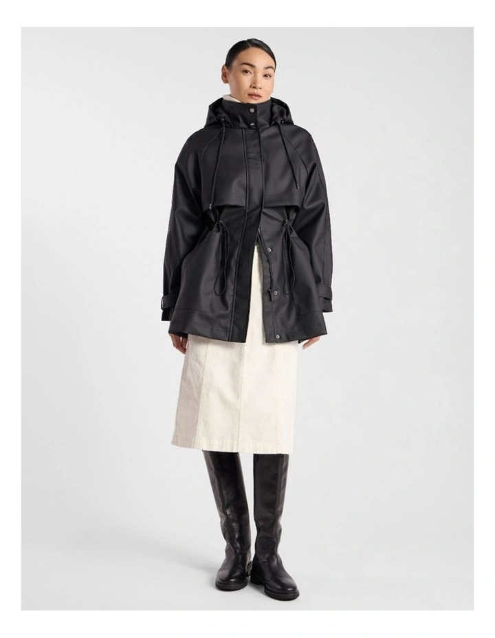 Lima Pvc Windbreaker in Black image 2