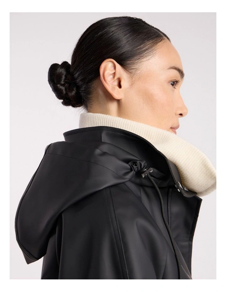 Lima Pvc Windbreaker in Black image 3