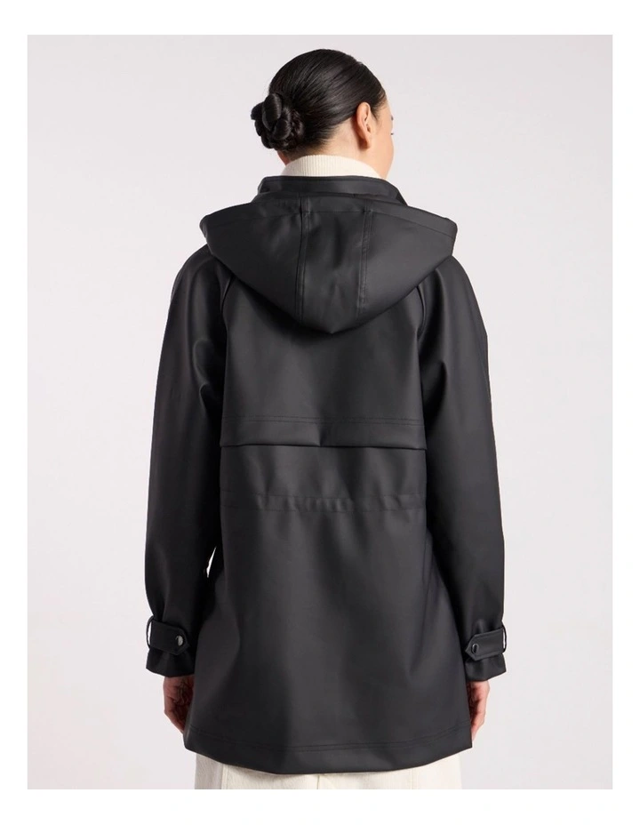 Lima Pvc Windbreaker in Black image 5