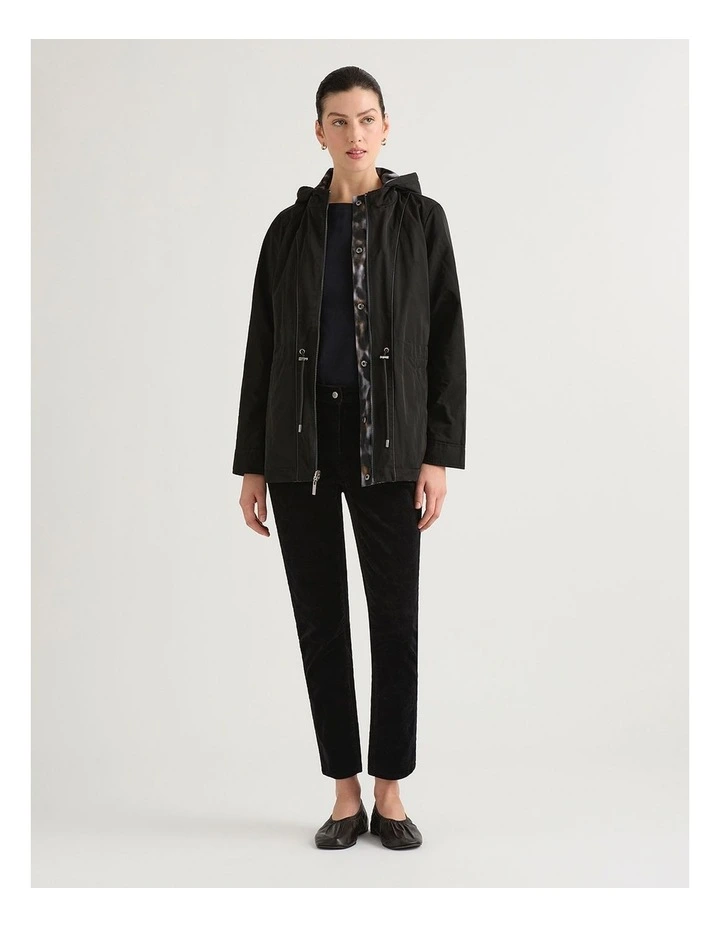 Camryn Reversible Anorak in Black Multi image 2