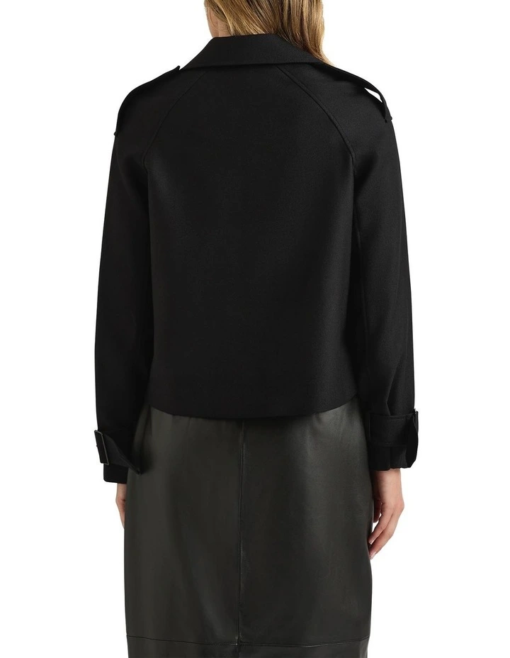 Norton Cashmere Jacket in Black image 2