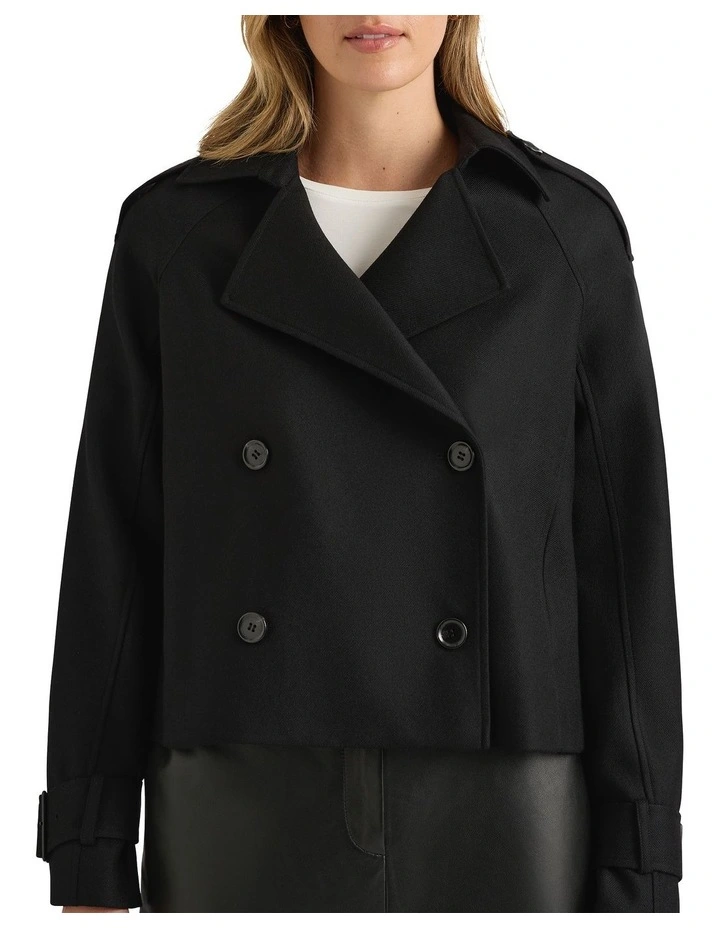 Norton Cashmere Jacket in Black image 4