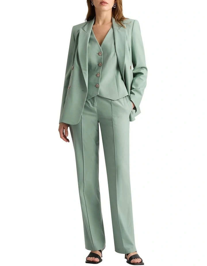 Hugo Wool Blend Blazer in Eucalyptus image 3