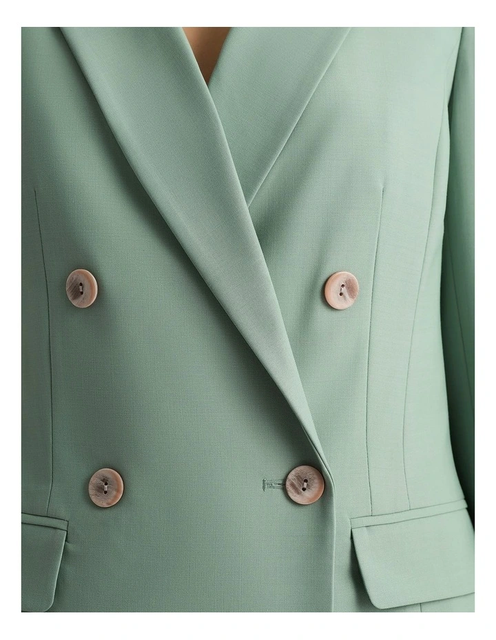 Hugo Wool Blend Blazer in Eucalyptus image 5
