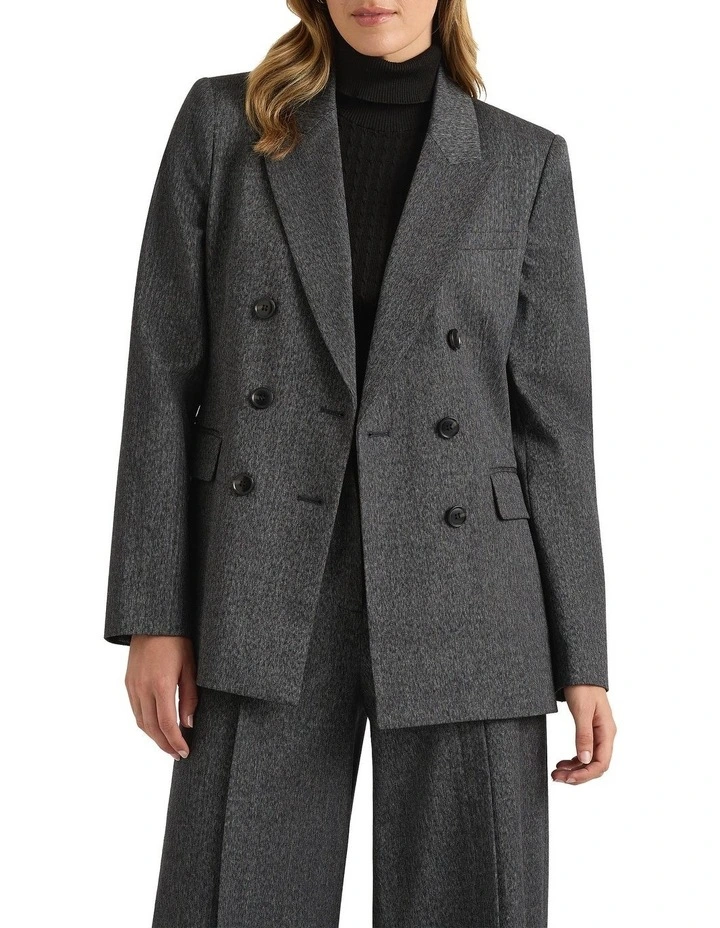 Brimsley Blazer in Charcoal Marle image 2