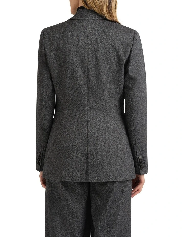 Brimsley Blazer in Charcoal Marle image 3