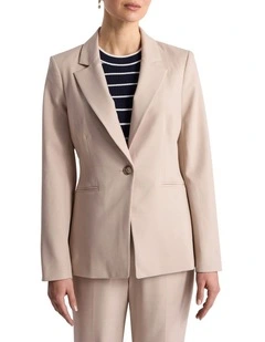 Stanford Blazer in Pebble