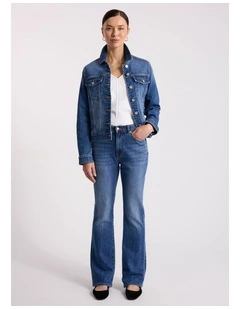 Aspen Denim Jacket in Mid Wash