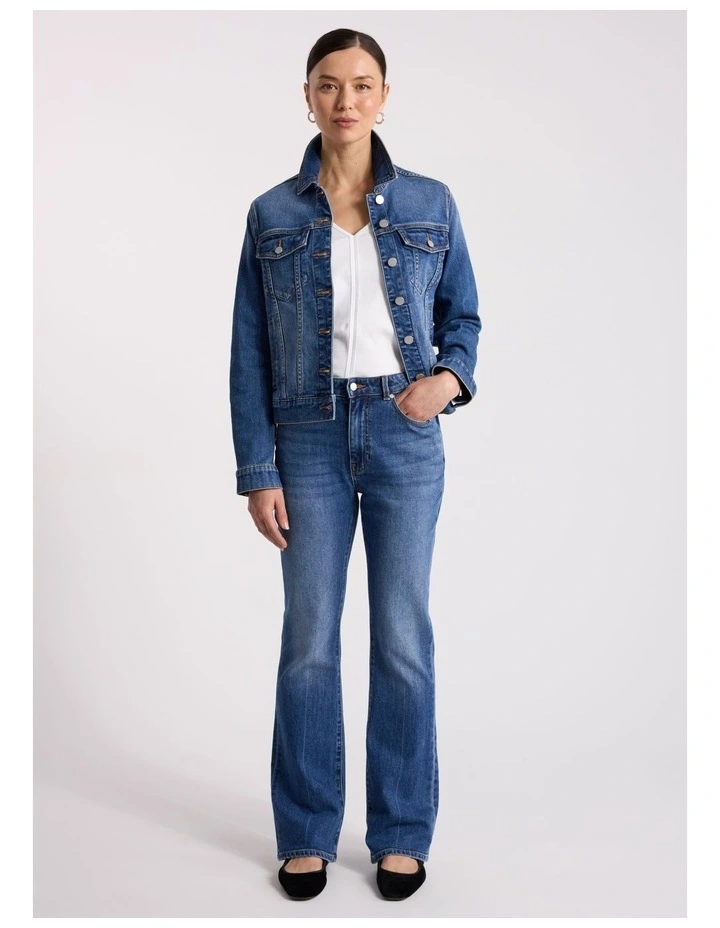 Aspen Denim Jacket in Mid Wash image 1
