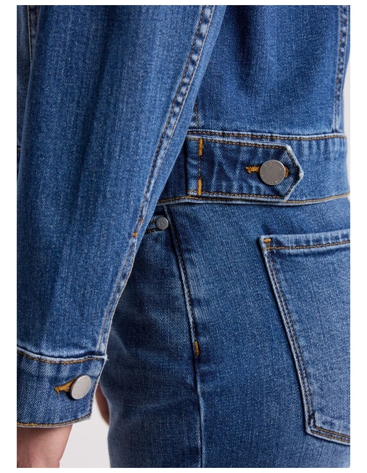 Aspen Denim Jacket in Mid Wash image 3