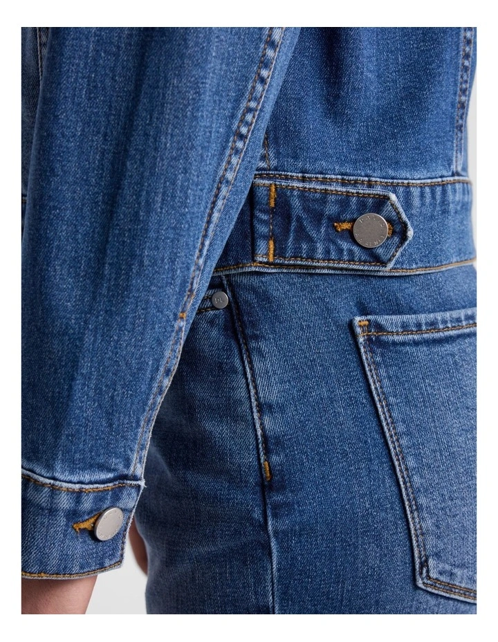 Aspen Denim Jacket in Mid Wash image 5
