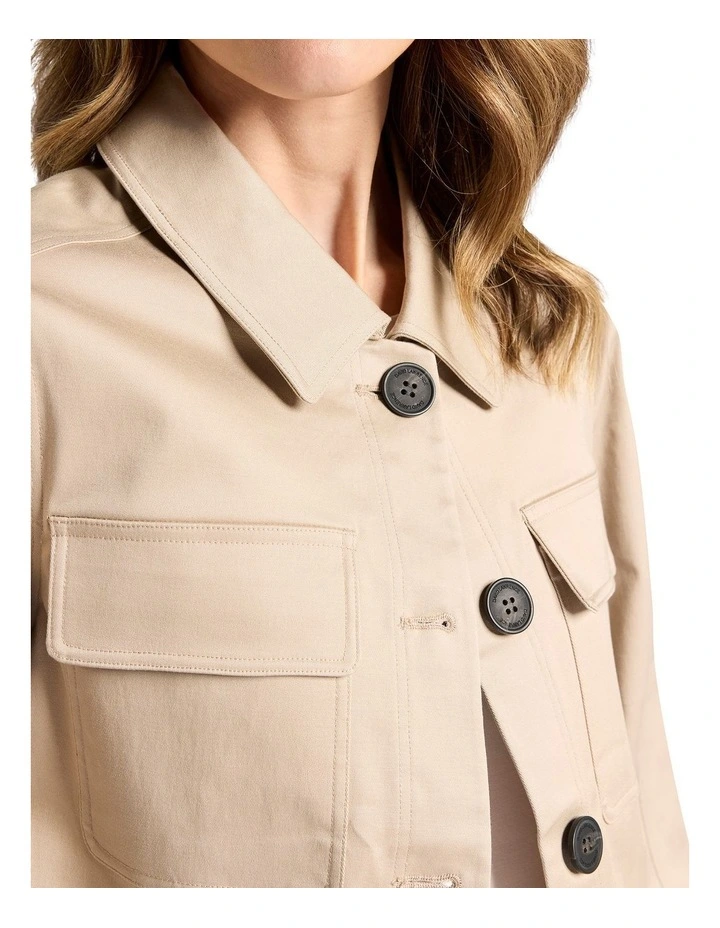 Ames Compact Jacket in Sand image 4