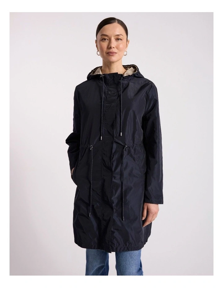 Stacey Reversible Anorak in Stone/Navy image 3