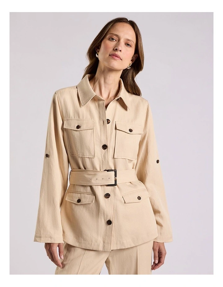 Camden Soft Jacket in Malt image 2
