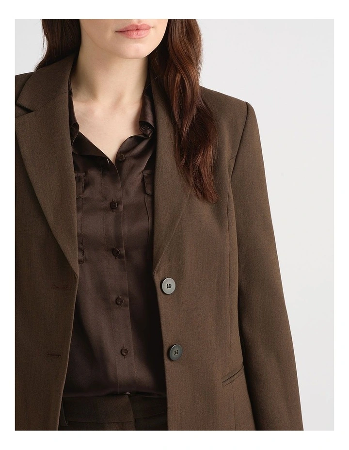 Aisla Jacket in Hickory Melange image 4