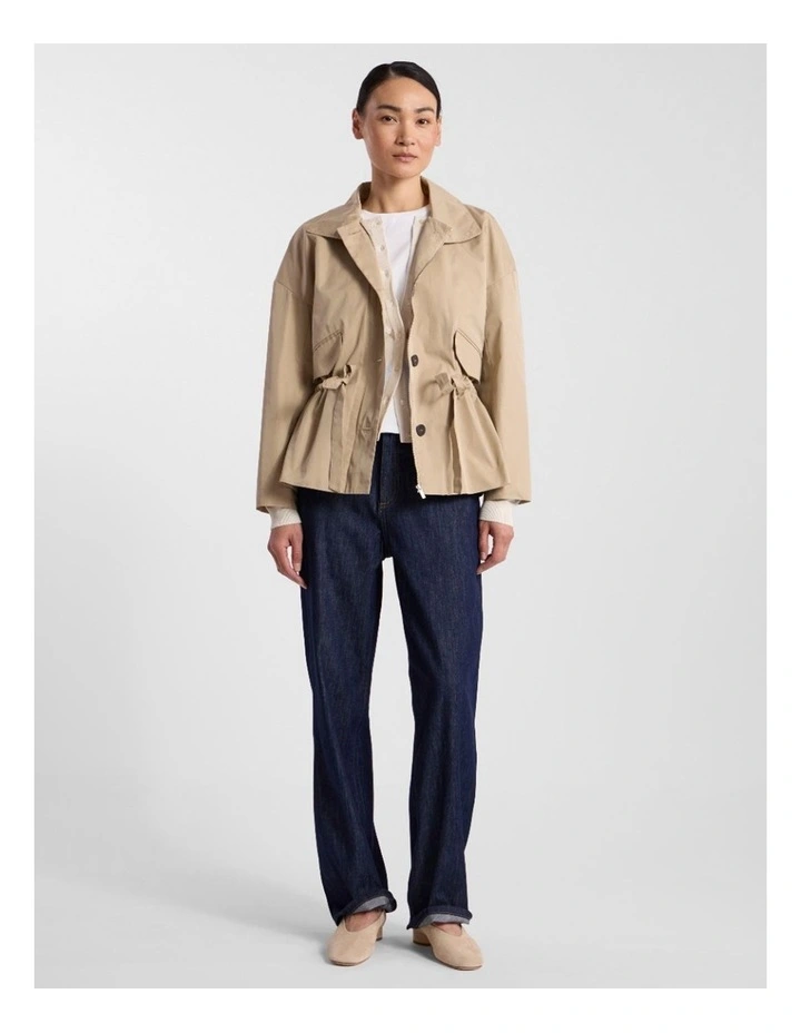 Benson Jacket in Camel image 2