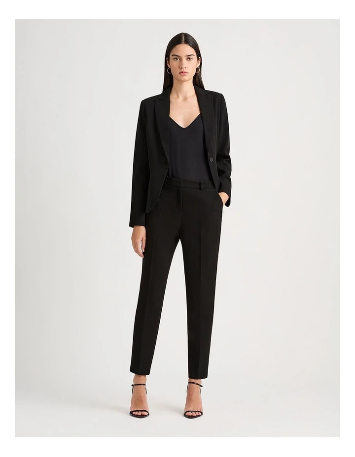 Simone Suit Jacket Black in Black image 1
