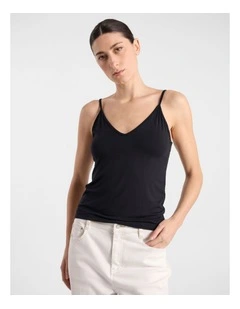 Betsy Bamboo Cami in Black