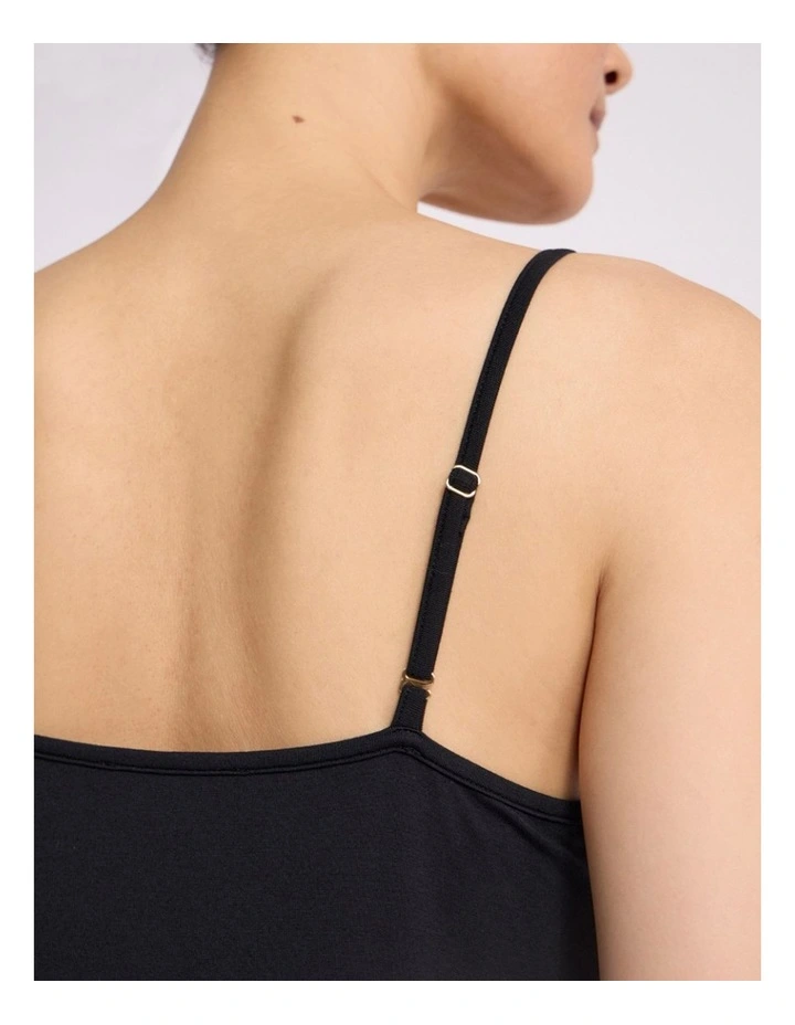 Betsy Bamboo Cami in Black image 2
