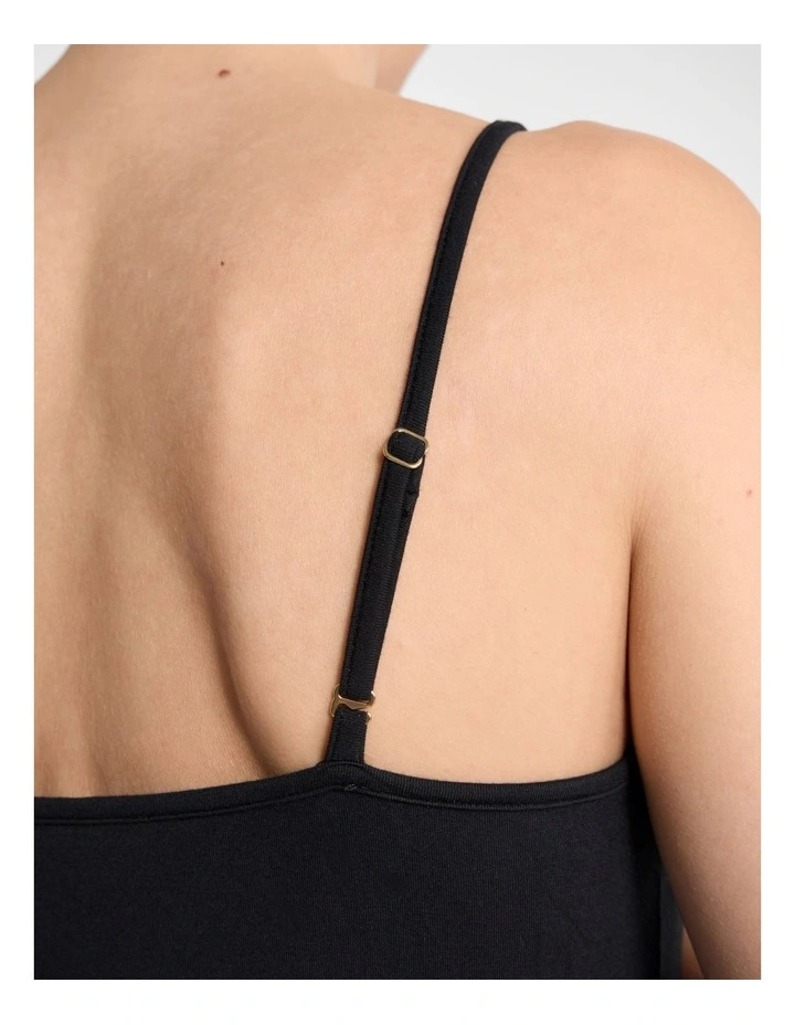 Betsy Bamboo Cami in Black image 4