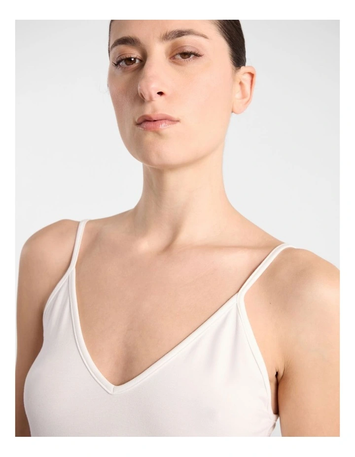 Betsy Bamboo Cami in White image 5