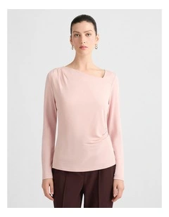 Lupita Jersey Top in Quartz