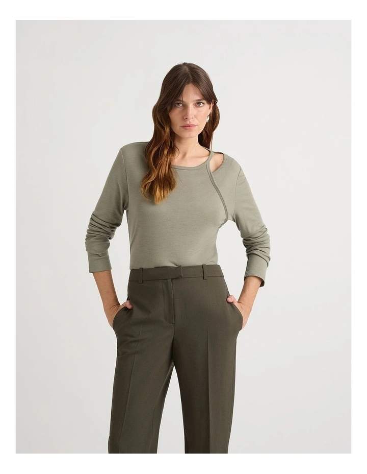 Sahara Babywool Top in Elm image 2