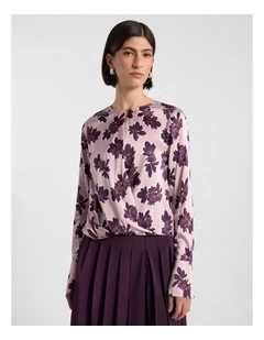 Fauna Blouse in Dusk Multi