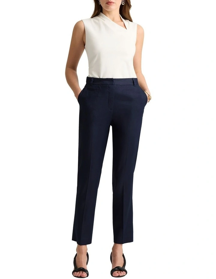 Akiyo Asymmetric Top in Ivory image 2