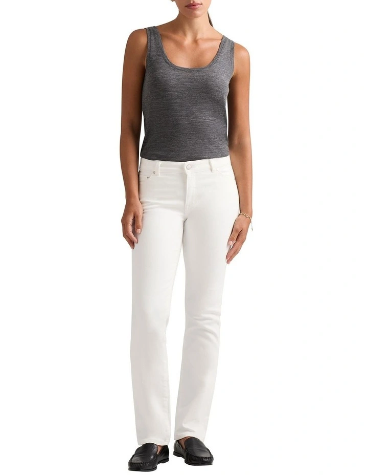 Marslie Babywool Tank in Charcoal image 2