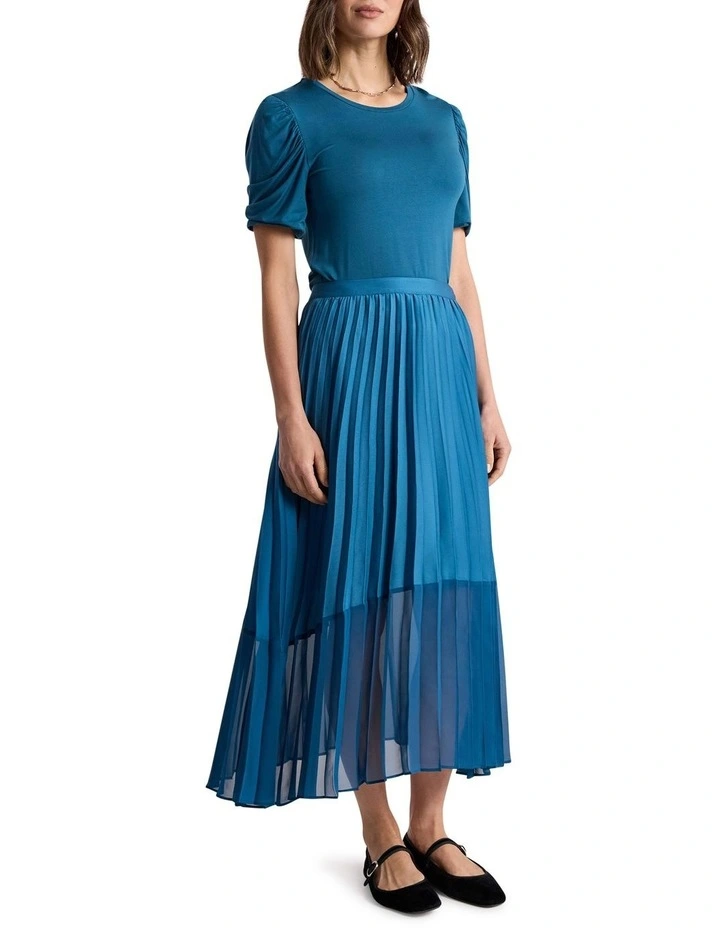 Diana Jersey Top in Prussian Blue image 2