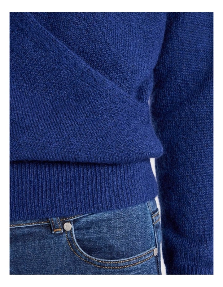 Lark Wrap Knit in Pacific Blue image 3