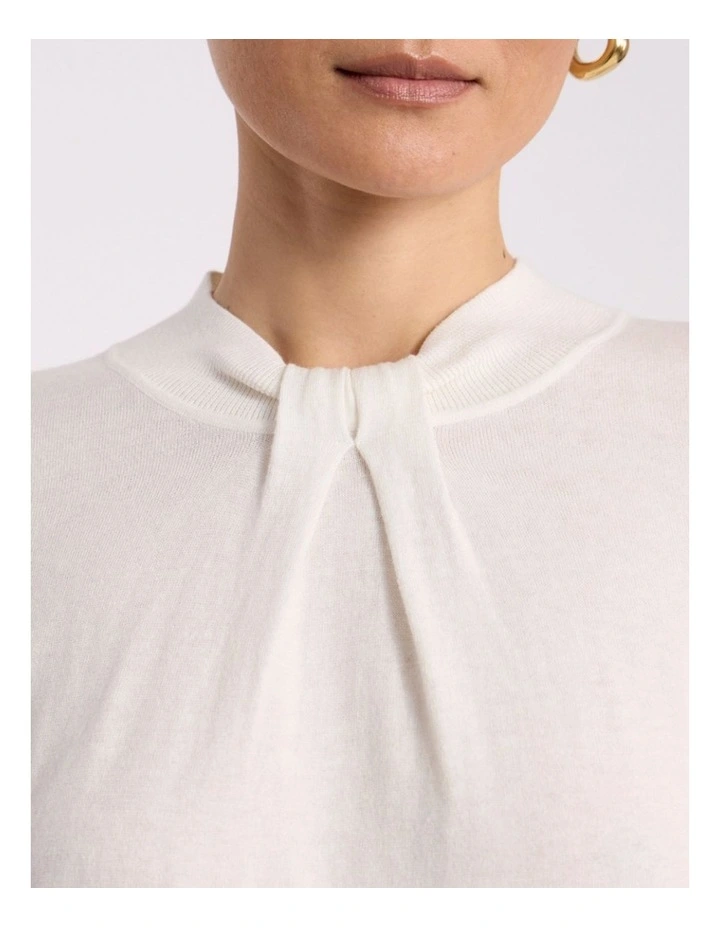 Regina Knit in Ivory image 3