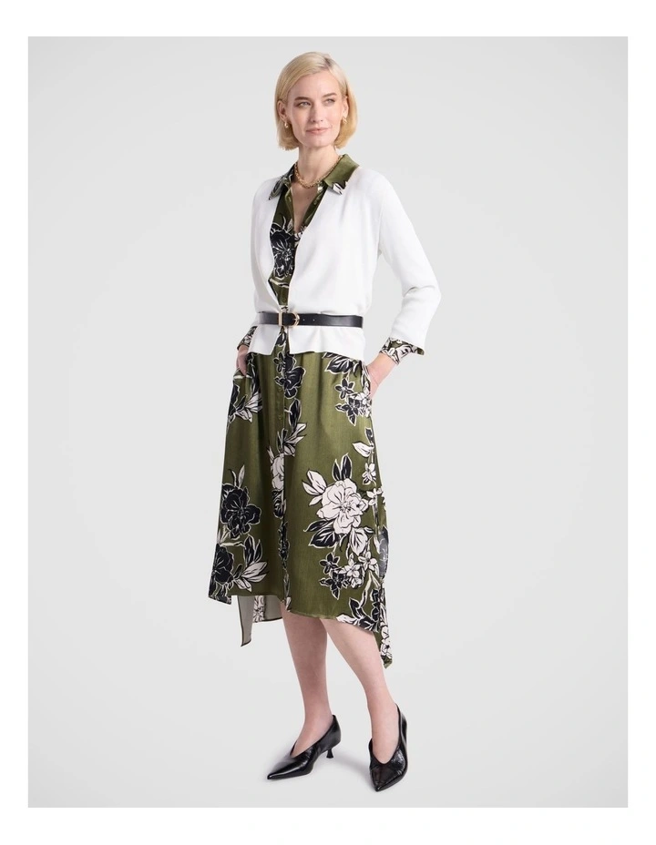 Jaxx Knit Cardigan in Ivory image 1