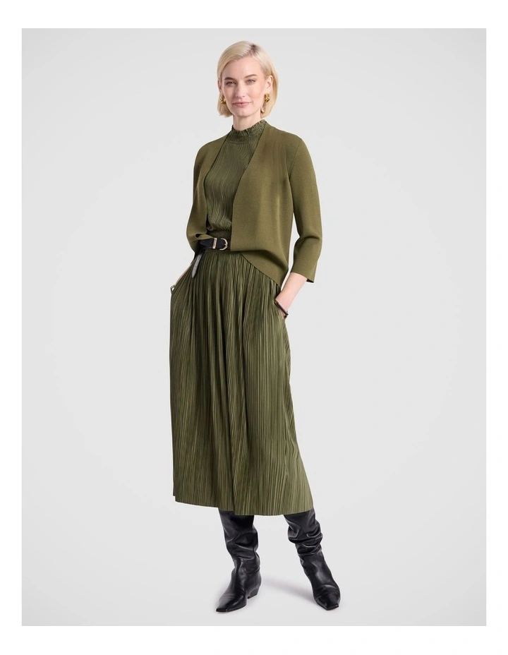 Jaxx Knit Cardigan in Fern image 1