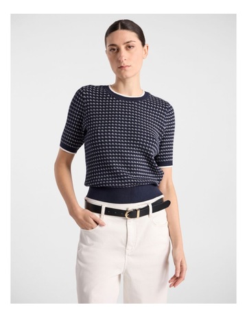 Navy Multi colour