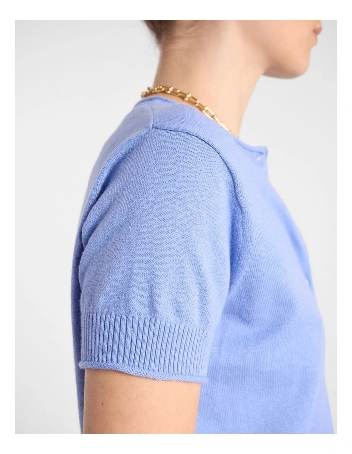 Rosalie Cardigan in Hyams Blue image 4