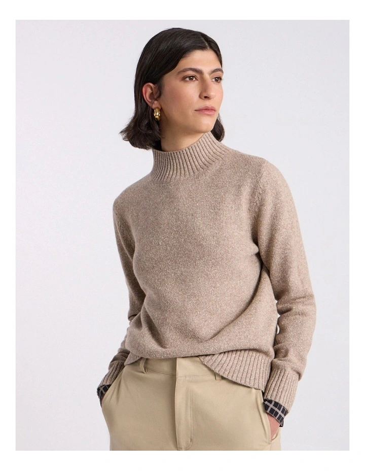 Noor Mouline Knit in Tawny image 2